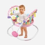 Little Angel - Baby Fitness Piano Rocker - Pink - Image 2