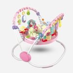 Little Angel - Baby Fitness Piano Rocker - Pink - Image 4