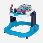 Safety 1st Ready, Set, Walk Dx Developmental Baby Walker with Wheels, Baby Toys, Nantucket