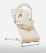 Premium Baby Bouncer Seat with Toy Bar – Ergonomic & Foldable (21" x 18" x 28") - Image 2