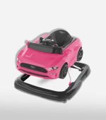 Mustang Style Baby Walker – Interactive Car Design with Steering Wheel & Music (Pink Edition) - Image 4