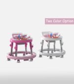 Attractive Pink Baby Walker with Play Tray - Image 2