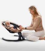 Luxurious Electric Baby Swing with Multiple Motions & Soothing Sounds - Image 3