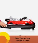 Adorable Red Car Walker - Your Little One's First Racing Car! - Image 2