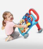 VTech Sit-to-Stand Learning Walker - Interactive Baby Walker with Activities - Image 3