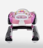 Cute Pink Car Baby Walker with Interactive Toys - Image 3