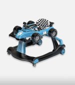 Formula Racing Car Baby Walker - Blue & Black