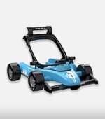 Formula Racing Car Baby Walker - Blue & Black - Image 2