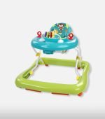 Bright Starts Giggling Safari Walker - Teal & Lime - Image 3