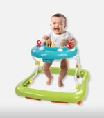 Bright Starts Giggling Safari Walker - Teal & Lime