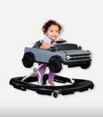 Lil' Rider Ride-On Walking Buddy - Ford Bronco - Gray - Image 4