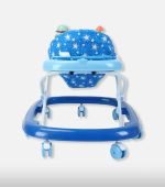 Zoobee Musical Baby Walker with Adjustable Height & Lights - Blue - Image 3